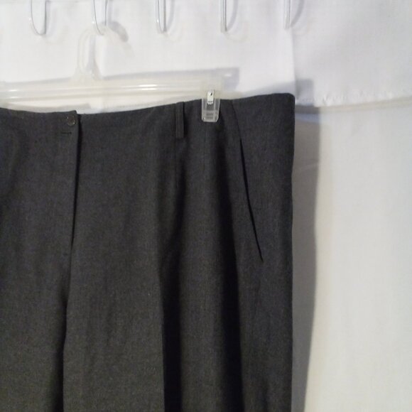 Talbots Pants Women 18W Wool Classic Fit Gray - Picture 8 of 15
